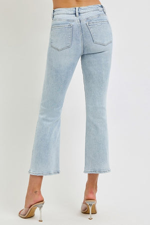 SIMONE MID RISE CROP FLARE