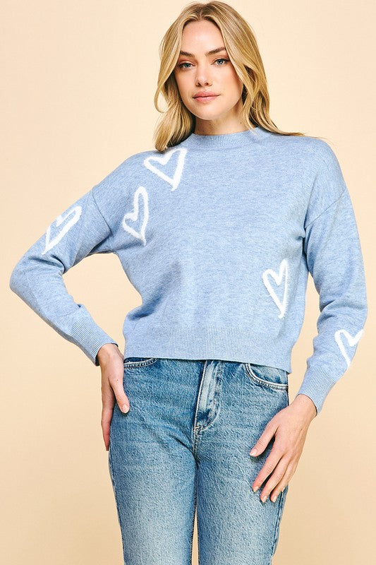 HEART SWEATER