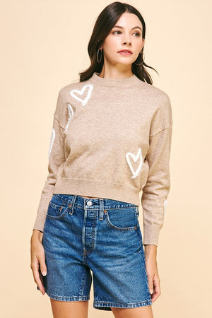 HEART SWEATER