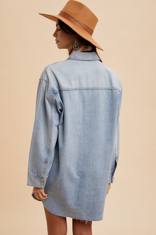 ANNIE DENIM DRESS