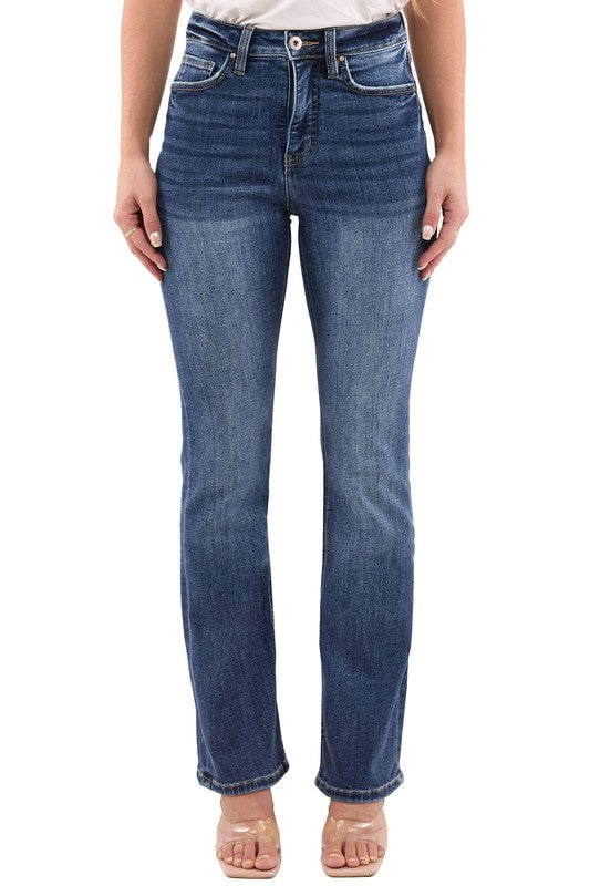 MIA HIGH RISE BOOT CUT JEANS