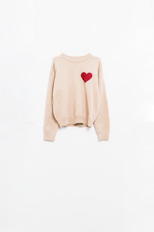 BE STILL MY HEART SWEATER