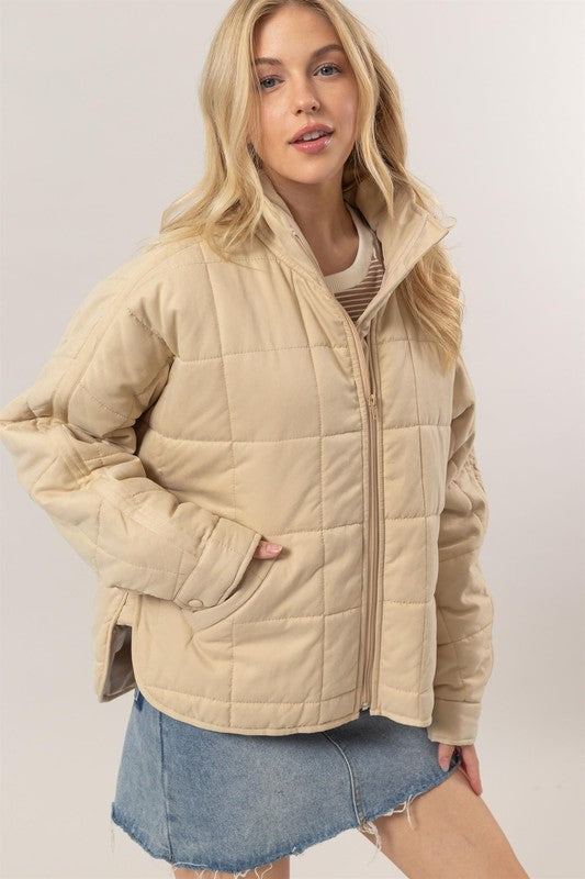 TEDDY PUFFER JACKET