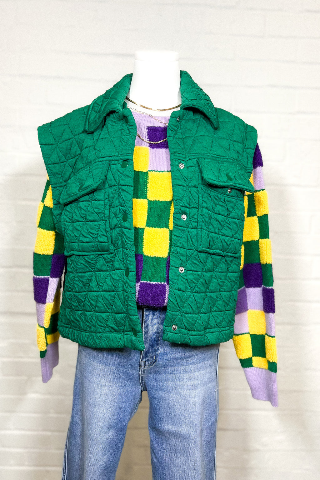 QUILTED JACKET VEST