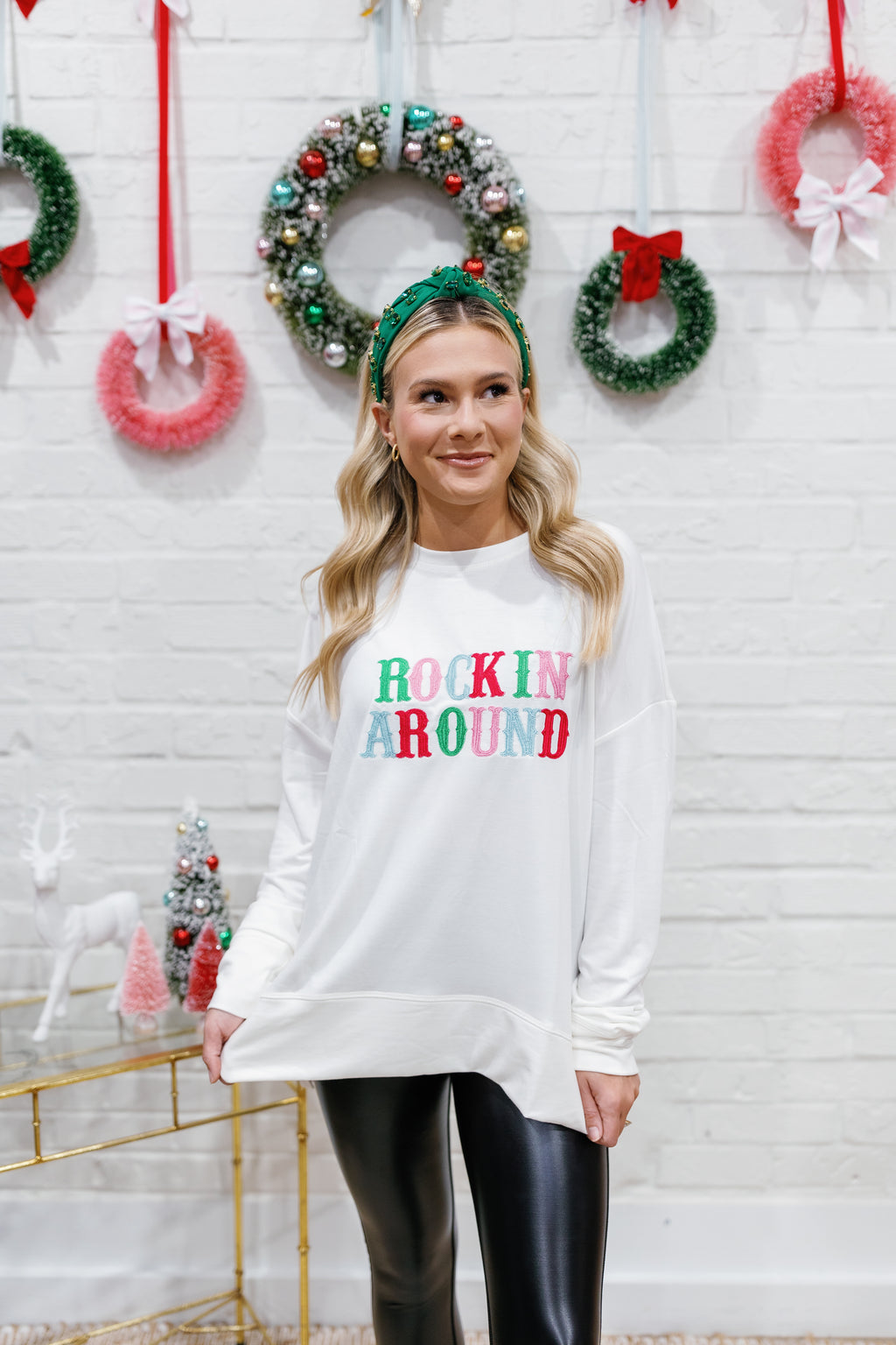 ROCKIN' AROUND SWEATSHIRT