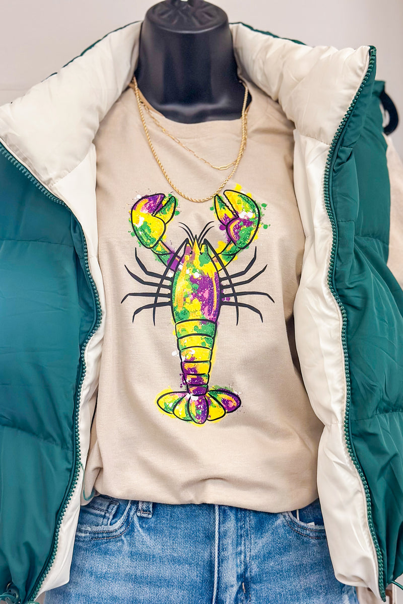 MARDI GRAS CRAWFISH TEE