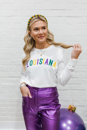 LOUISIANA HOMETOWN GRAPHIC TOP