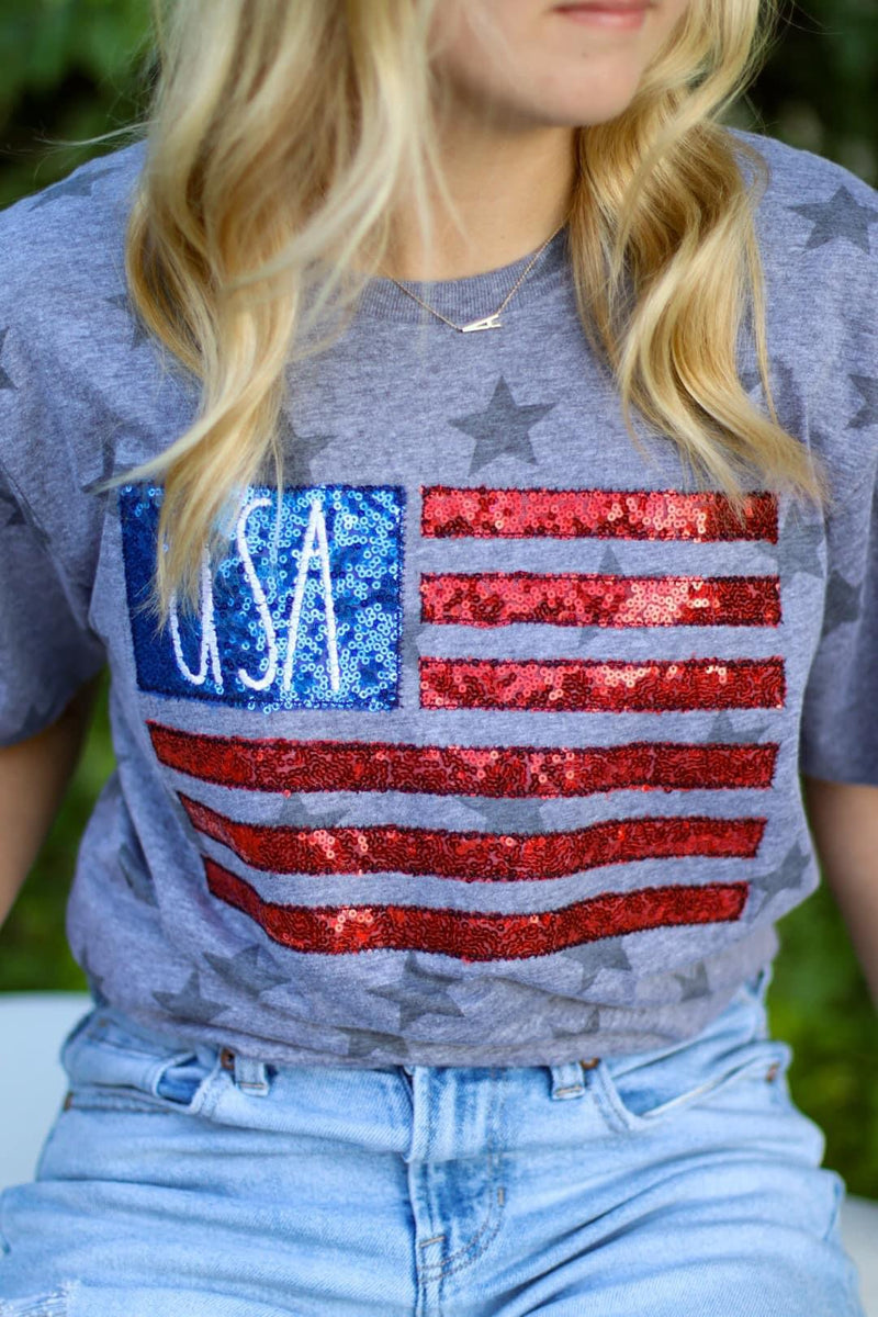 USA FLAG TOP