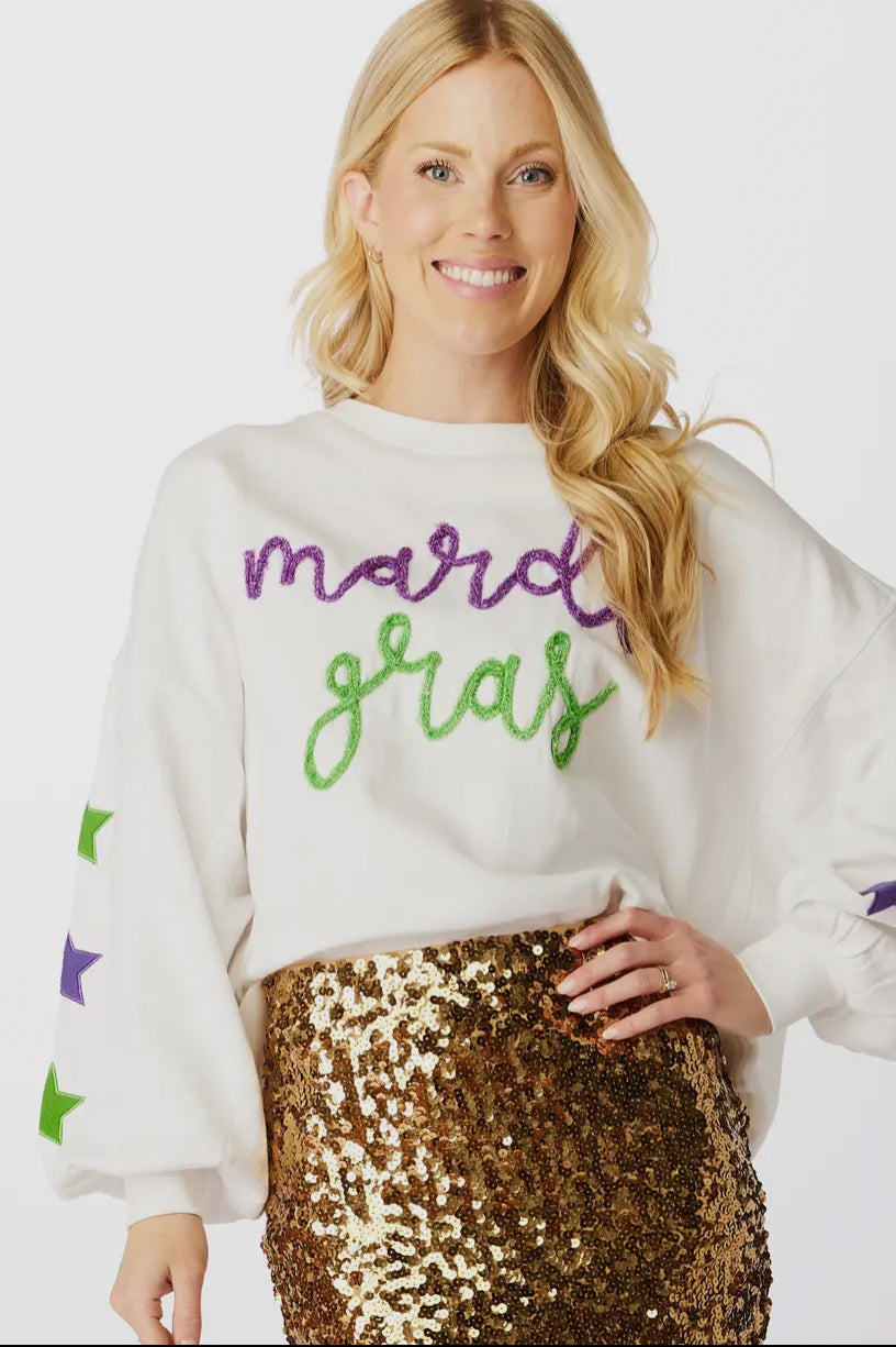 MARDI GRAS STAR TOP