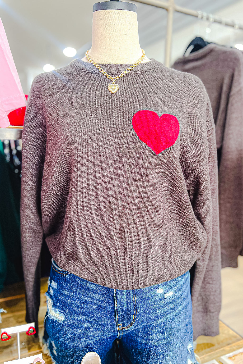 BE STILL MY HEART SWEATER